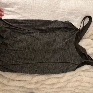 Women's Gray Sleeveless Top